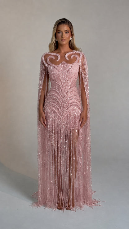 Front view of the pink color variant